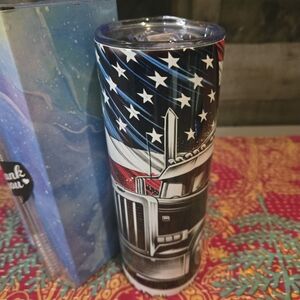 Patriotic Truck 20oz Tumbler